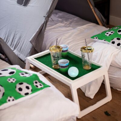 Voetbal slaapfeestje